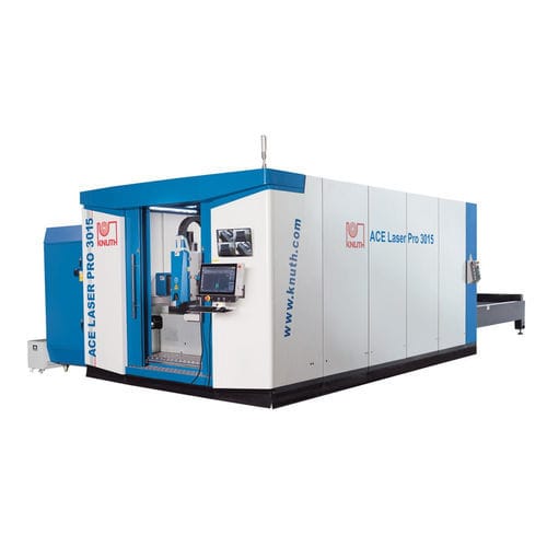 Macchina da taglio laser - ACE PRO 3015 30R - Knuth Machine Tools - per metallo / per lamiere / CNC