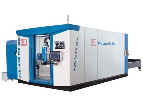 Macchina da taglio laser a fibra - ACE Laser PRO 4020 12R - Knuth Machine Tools - per metallo / per lamiere / CNC