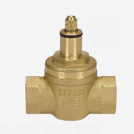 Valvola a sfera - INCAS EXTRA series - EFFEBI - manuale / per acqua / filettata