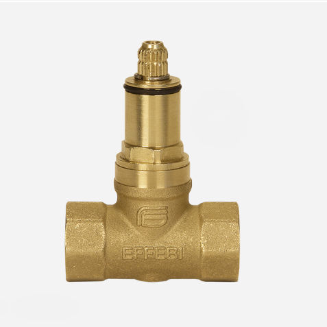 Valvola a sfera - INCAS V series - EFFEBI - manuale / per acqua / filettata