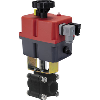 Valvola a sfera - ARGOS series - EFFEBI - a comando elettrico / manuale / per olio