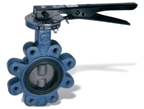 Valvola a farfalla - POLARIS series - EFFEBI - manuale / per gas / tipo lug