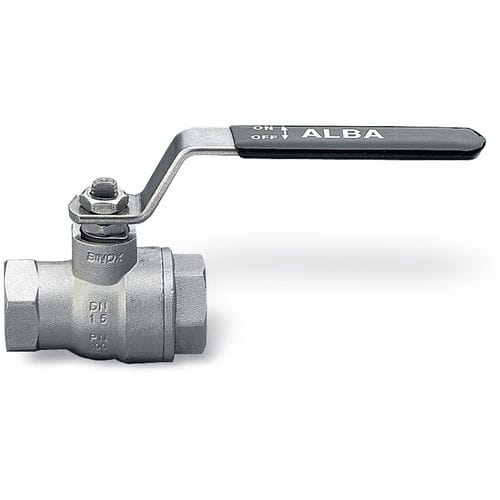 Valvola a sfera - ALBA series - EFFEBI - a leva / per acqua / per vapore