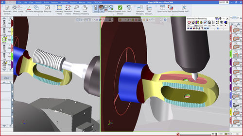 Software di qualità - 5-Axis Milling - GibbsCAM - di programmazione / di simulazione / di modellizzazione
