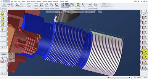 Software di qualità - Sandvik Coromant OptiThreading™ - GibbsCAM - di regolazione / di taglio / di macchina