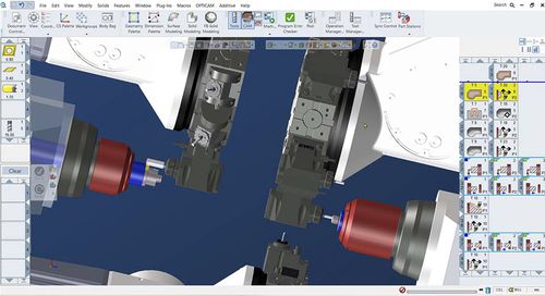 Software di gestione - Visualization of multi flow operations - GibbsCAM - di visualizzazione / di regolazione / di scorrimento