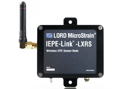Rilevatore di vibrazioni - IEPE-Link™ -LXRS® - MicroStrain - piezoelettrico / per uso prolungato / digitale