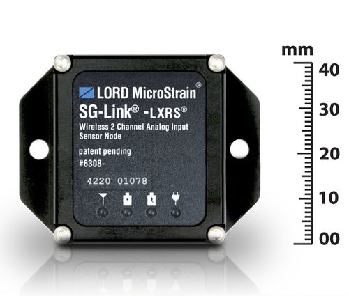 Rilevatore per ponte estensimetrico - SG-Link® -LXRS® - MicroStrain - senza fili / analogico / multicanale