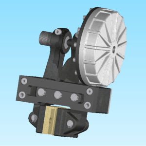 Pinza freno a disco - PPH034 series - MWM FRENI-FRIZIONI - pneumatica / a molla