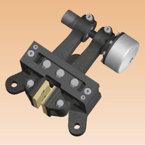 Pinza freno a disco - POF021 series - MWM FRENI-FRIZIONI - idraulica / a molla