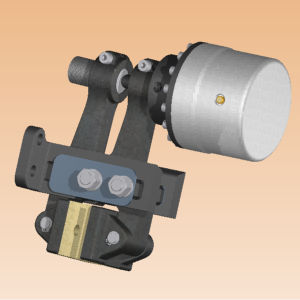Pinza freno a disco - POHP-N340 series - MWM FRENI-FRIZIONI - idraulica / a molla / di sicurezza