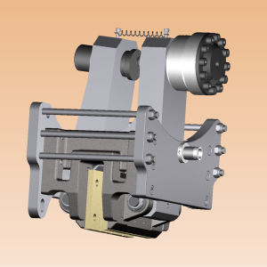 Pinza freno a disco - POTP700 series - MWM FRENI-FRIZIONI - idraulica / a molla