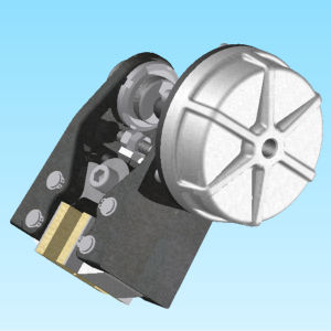 Pinza freno a disco - PPB004 series - MWM FRENI-FRIZIONI - pneumatica / a molla