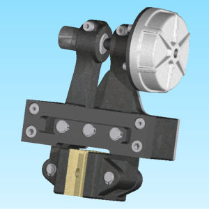 Pinza freno a disco - PPH032 series - MWM FRENI-FRIZIONI - pneumatica / a molla