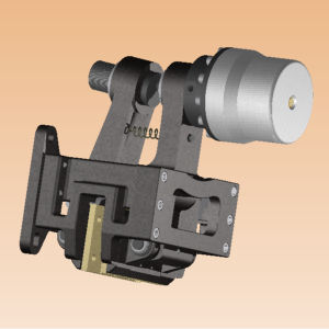 Pinza freno a disco - POTP-N640 series - MWM FRENI-FRIZIONI - a molla / di sicurezza
