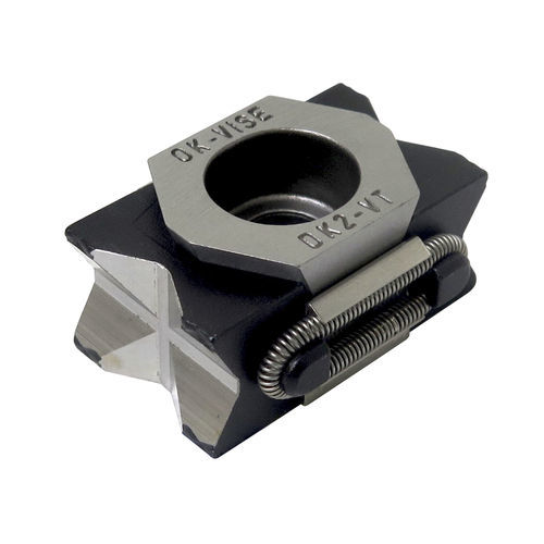 Dispositivi di serraggio con scanalatura a V - BK2-VT-C - OK-VISE - meccanico / per pezzi da lavorare / per lavorazione