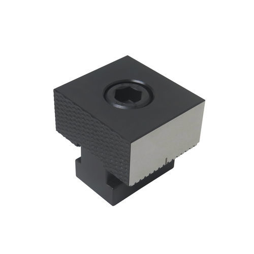 Elemento di serraggio di arresto - RMS-R series - OK-VISE - meccanico / per lavorazione / striato