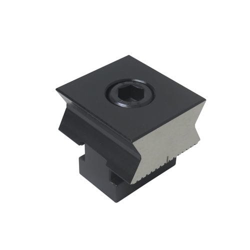 Elemento di serraggio di arresto - RMS-H series - OK-VISE - meccanico / per lavorazione / con scanalatura a V