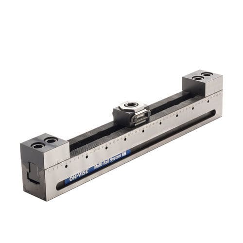 Sistema di serraggio meccanico - Multi-Rail RH - OK-VISE - per lavorazione / multiplo / flessibile
