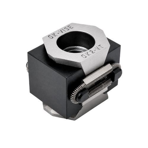Morsetto a cuneo doppio - DK2-WT - OK-VISE - a basso profilo