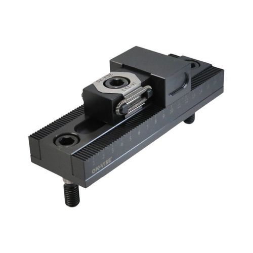 Unità di bloccaggio meccanica - GCS-D series - OK-VISE - forarotaie / per guida di scorrimento / modulare