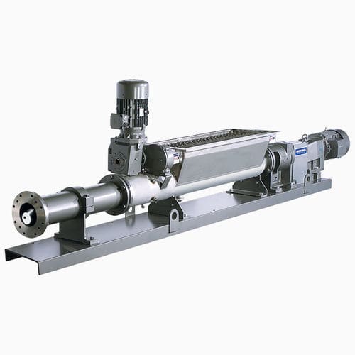 Pompa a ingranaggi - CHOPPER HOPPER™ - Moyno - per prodotti agroalimentari / elettrica / fissa