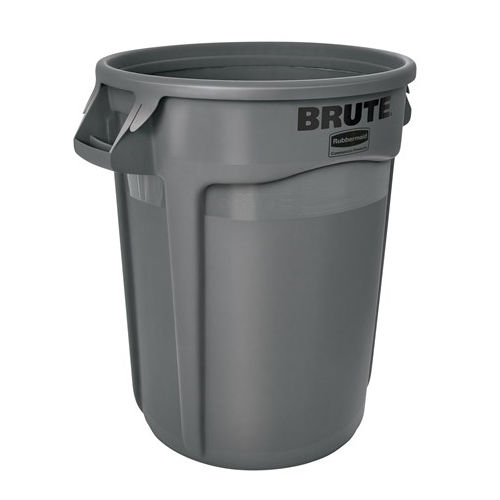 Cassonetto in plastica - FG2620000GRAY - Rubbermaid - con impugnatura / con sistema di ventilazione / impilabile