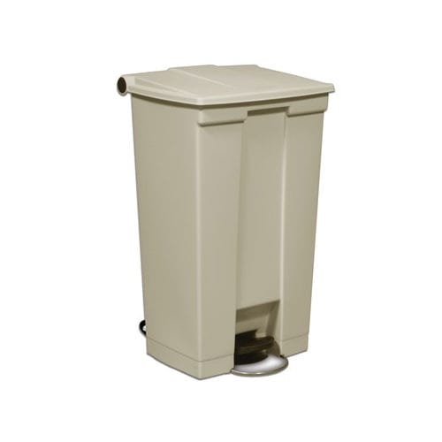 Cassonetto in plastica - FG614600BEIG - Rubbermaid - per rifiuti sanitari / per rifiuti domestici / con coperchio