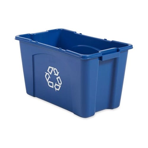 Cassetta per raccolta differenziata - FG571 - Rubbermaid - in plastica / impilabile