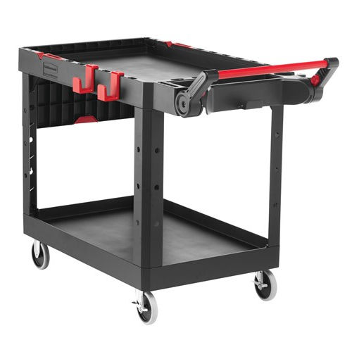 Carrello di servizio - 199720 - Rubbermaid - 2 livelli / a piattaforma / per carichi pesanti
