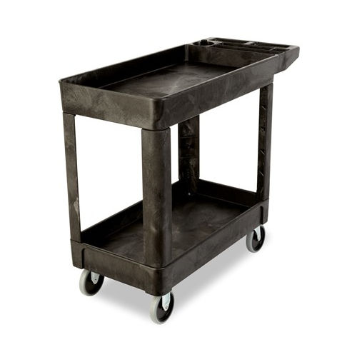 Carrello di servizio - FG450089BLA - Rubbermaid - 2 livelli / per carichi pesanti / con rotelle