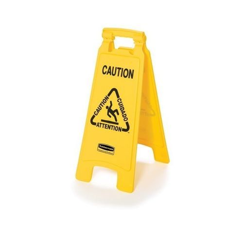 Cartello di segnalazione flessibile - FG611200YEL - Rubbermaid - alta visibilità