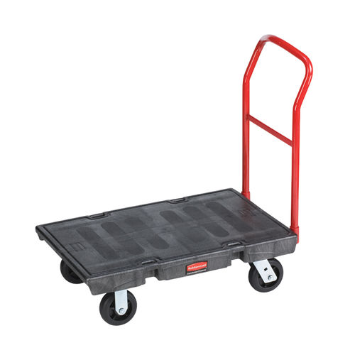 Carrello per movimentazione - FG440300BLA - Rubbermaid - in metallo / a piattaforma / per carichi pesanti