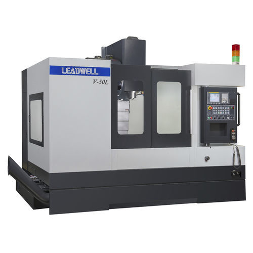 Centro di lavoro CNC 3 assi - NV series - LEADWELL - verticale / con tavola rotante / 24 utensili