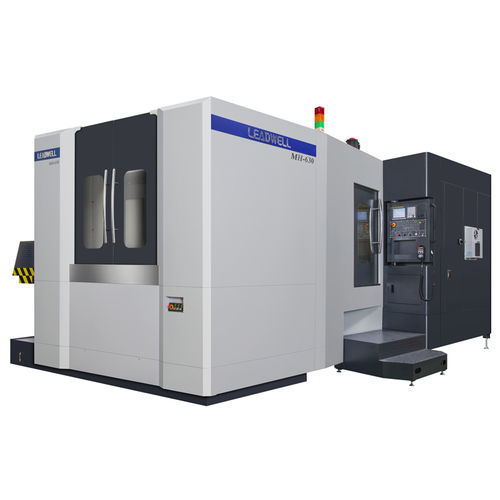 Centro di lavoro CNC 3 assi - MH series - LEADWELL - orizzontale / con tavola rotante / 60 utensili