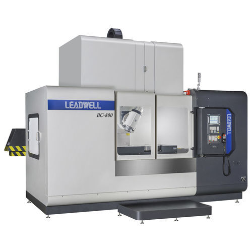 Centro di lavoro CNC 5 assi - BC series - LEADWELL - verticale / con tavola rotante / 30 utensili