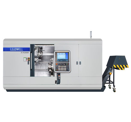 Centro di tornitura CNC - T-7T2SMY - LEADWELL - 3 assi / A2-6 / di precisione