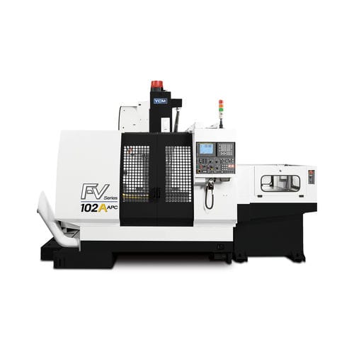 Centro di lavoro CNC 3 assi - FV102A-APC - YCM (Yeong Chin) - verticale / BBT40 / 24 utensili