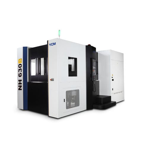 Centro di lavoro CNC 3 assi - NH630B - YCM (Yeong Chin) - orizzontale / a doppia colonna / con tavola rotante