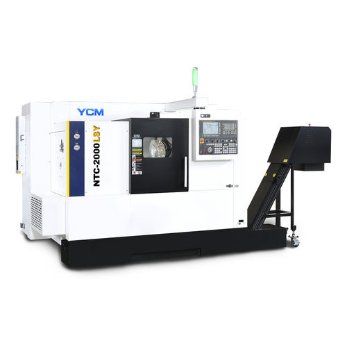 Centro di tornitura CNC - NTC-2000LSY - YCM (Yeong Chin) - 4 assi / a banco inclinato / A2-6