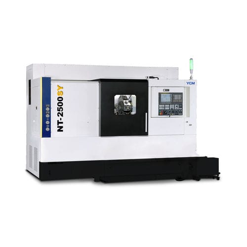 Centro di tornitura CNC - NT-2500SY - YCM (Yeong Chin) - 5 assi / A2-8 / 12 utensili
