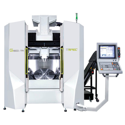 Centro di lavoro CNC 5 assi - APEC G800-TR - TTGroup - verticale / a portale / per acciaio