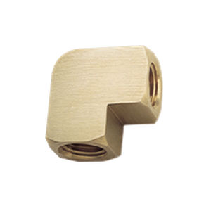 Raccordo idraulico - EL series - Progressive Components - filettato / gomito a 90° / in ottone