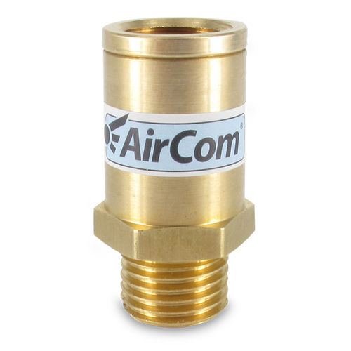 Regolatore di pressione per aria compressa - R13-02 series - AirCom Pneumatic - a pistone / monostadio / in ottone