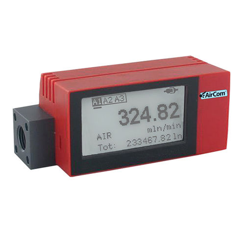 Misuratore di portata termico - VGM series - AirCom Pneumatic - massico / per gas / in linea