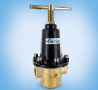 Regolatore di contro-pressione per aria compressa - DBM serieq - AirCom Pneumatic - per gas / a membrana / PTFE