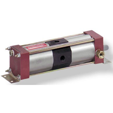 Booster a pistone - AM series - AirCom Pneumatic - di gas / di aria compressa / lubrificato