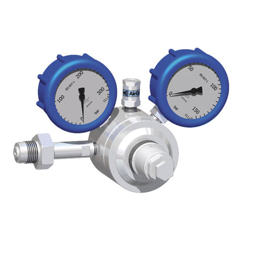 Regolatore di pressione per gas - RH3000 series - AirCom Pneumatic - a membrana / a molla / a pistone