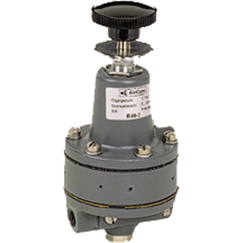 Regolatore di pressione per aria compressa - R40 series - AirCom Pneumatic - a molla / a due piani / industriale