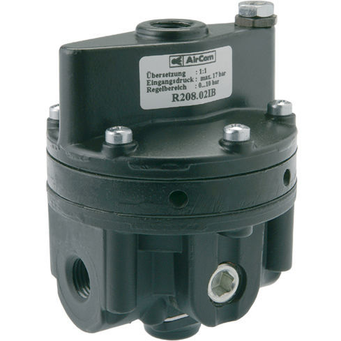 Amplificatore pneumatico di volume - R208-2 series  - AirCom Pneumatic - di pressione